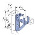 Single Channel Bracket Support - Click Image to Close